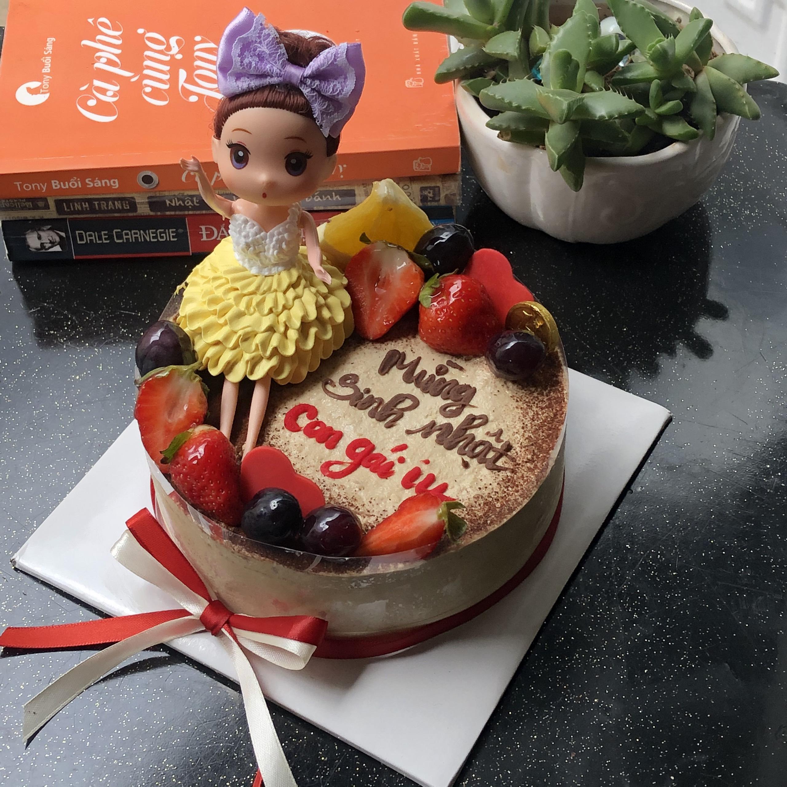 Mẫu bánh cho bé gái