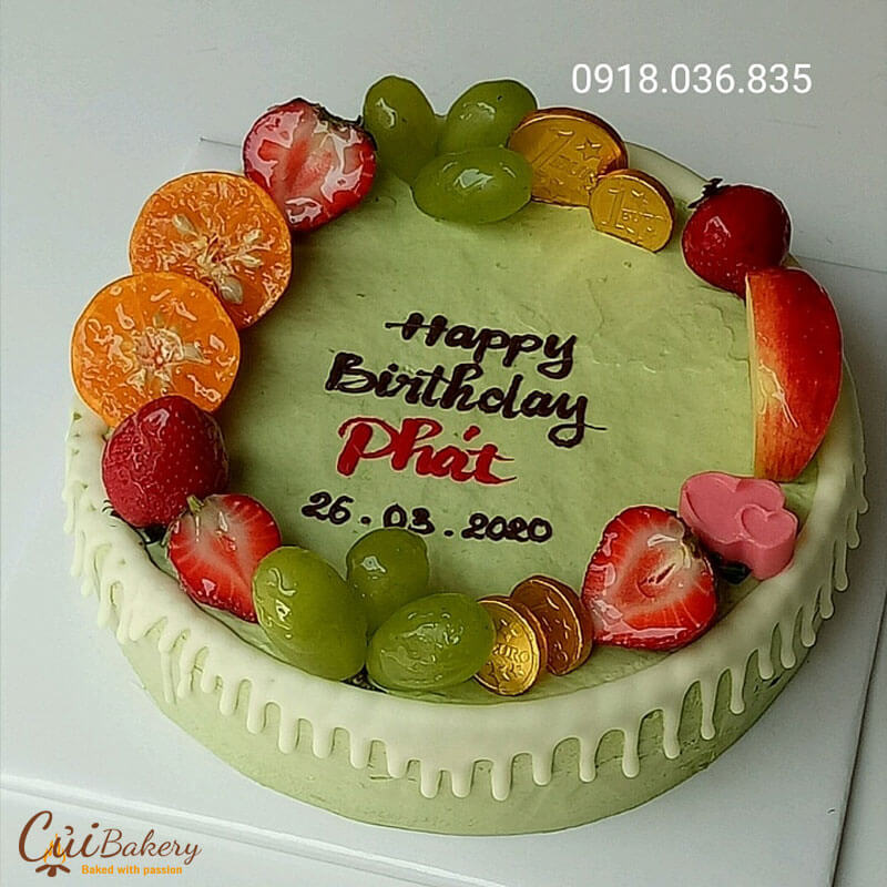 Mẫu Bánh Mousse Matcha Yogurt- MMY004