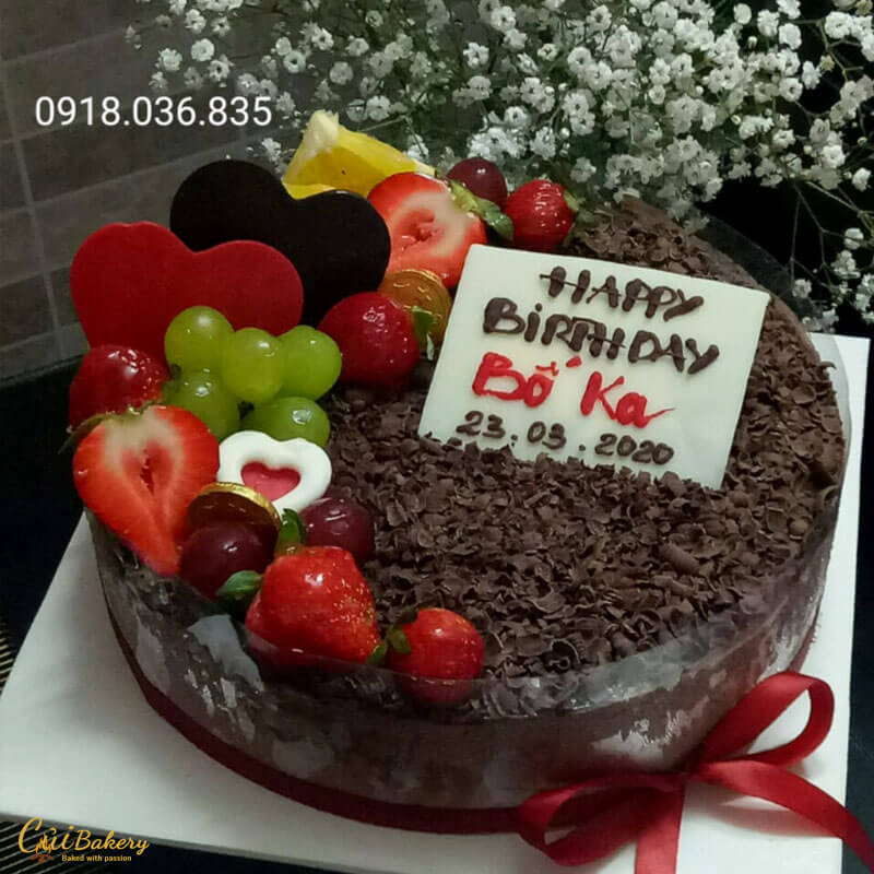 Mẫu Bánh Mousse Chocolate - MCL003