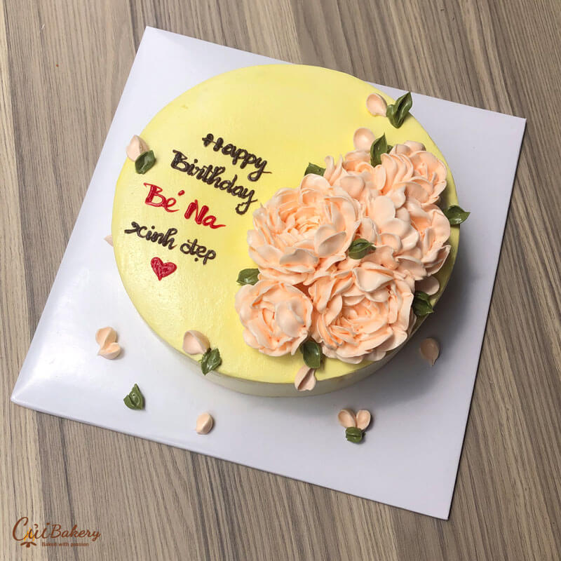 Mẫu Bánh Kem Bơ Phe - MBP004