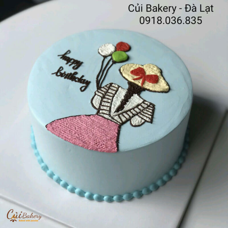 Mẫu Bánh Kem sữa tươi - MST003