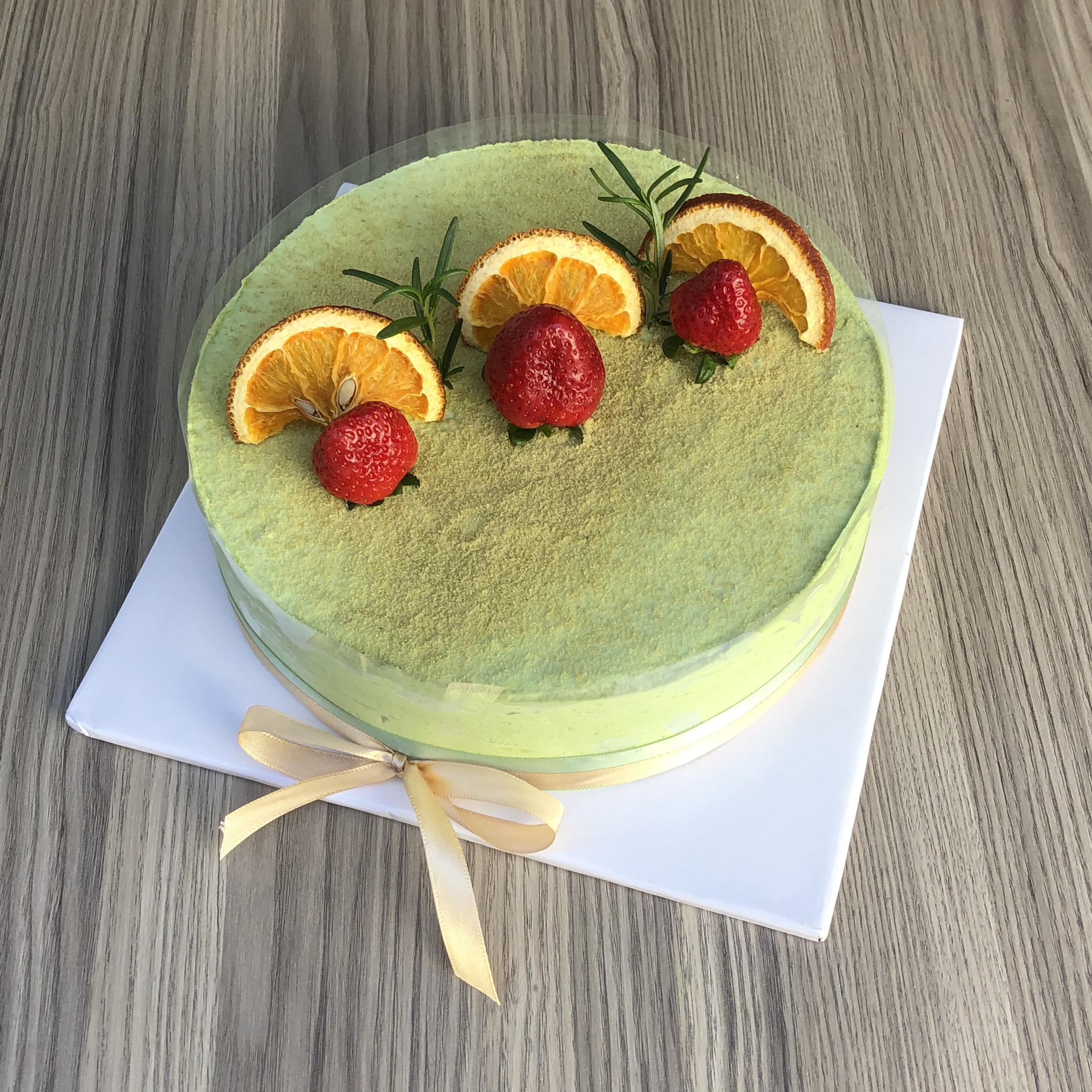 Bánh Mousse Matcha Yogurt