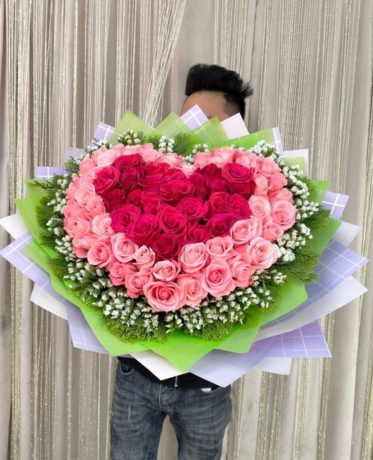 Mẫu hoa tươi bó - HTB025