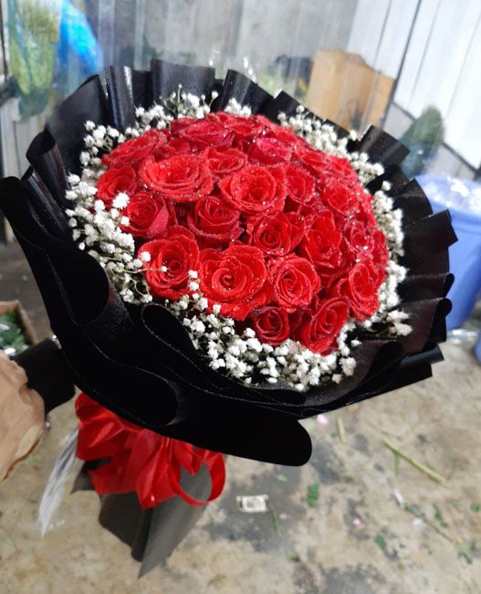 Mẫu hoa tươi bó - HTB026