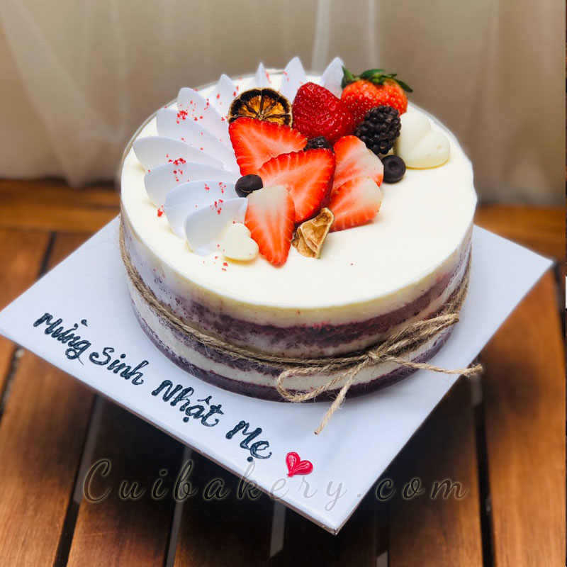 Mẫu Bánh Red Velvet - MRV006