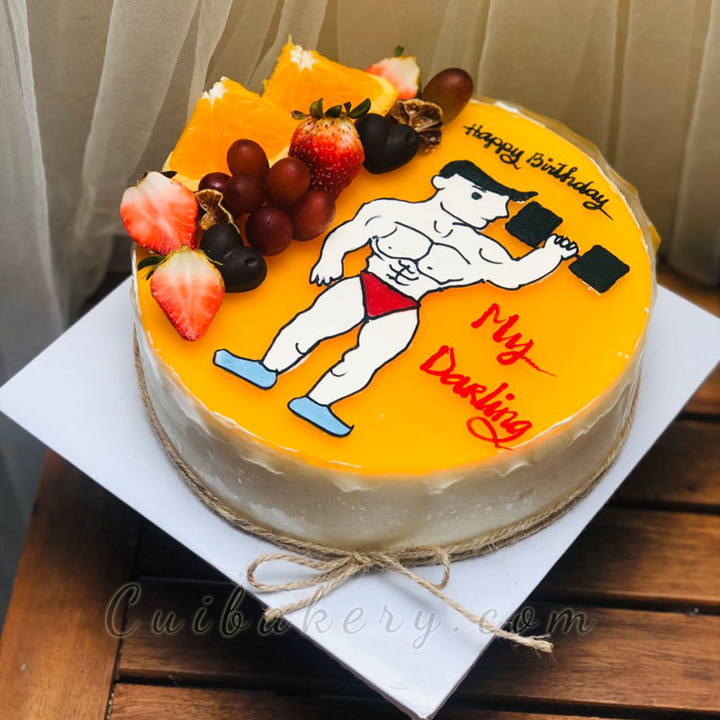 Mẫu Bánh Mousse Chanh Dây - MCD025