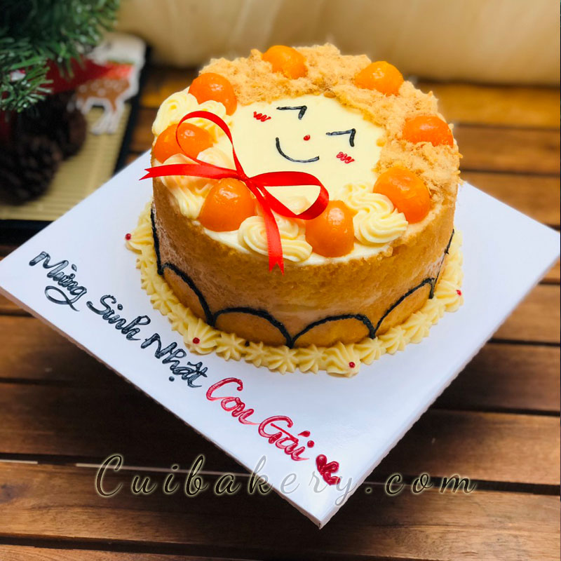 Mẫu bánh bông lan trứng muối - MTM019