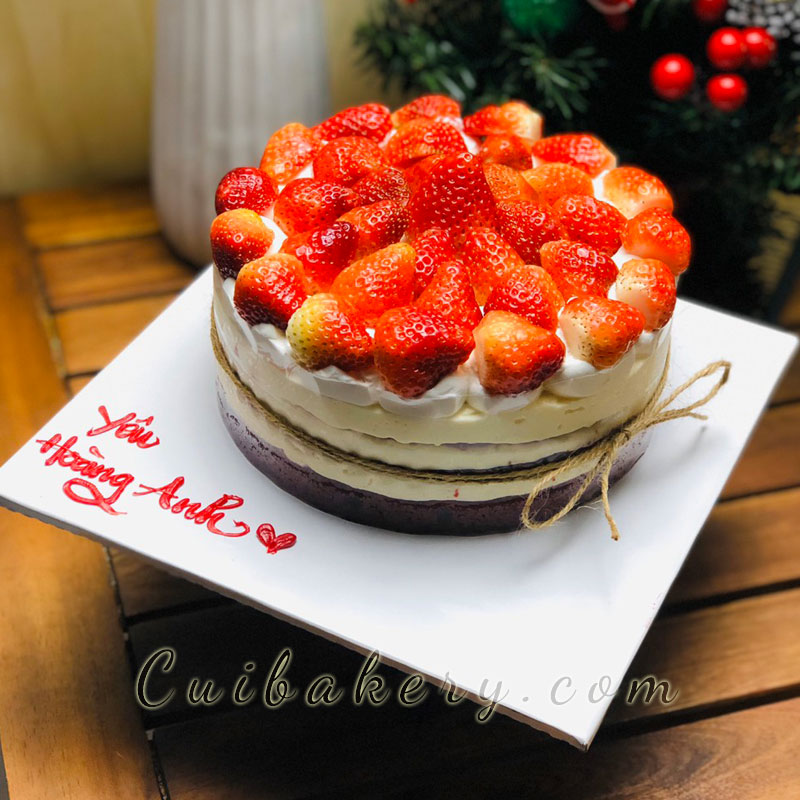 Mẫu Bánh Red Velvet - MRV008