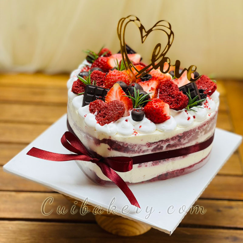 Mẫu Bánh Red Velvet - MRV009