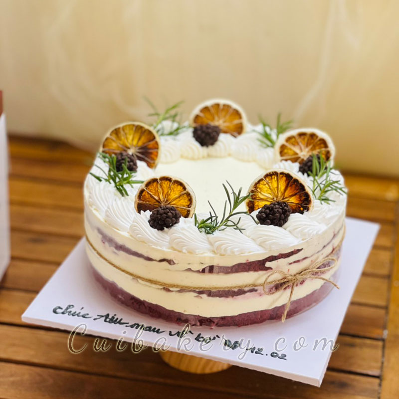 Mẫu Bánh Red Velvet - MRV010