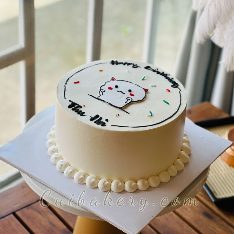 Mẫu Bánh Kem sữa tươi - MST161