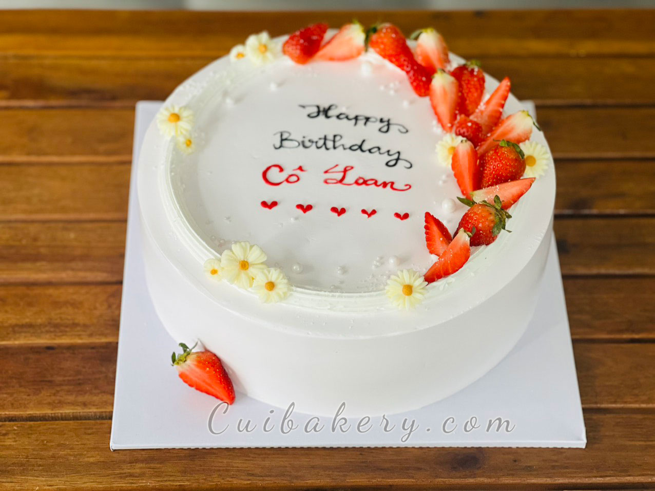 Mẫu Bánh Kem sữa tươi - MST219