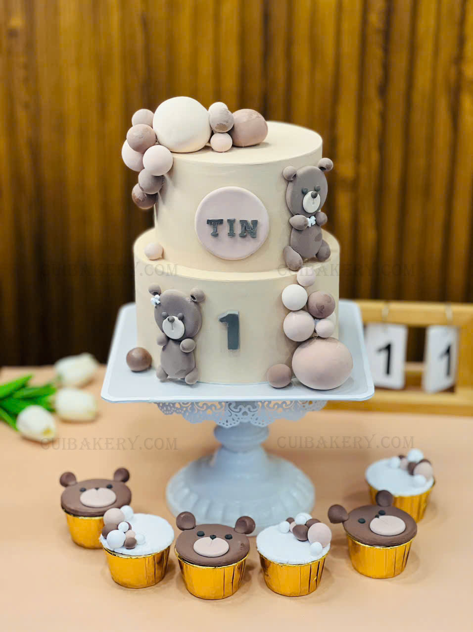Mẫu Bánh Fondant, Đất Sét - MFT061