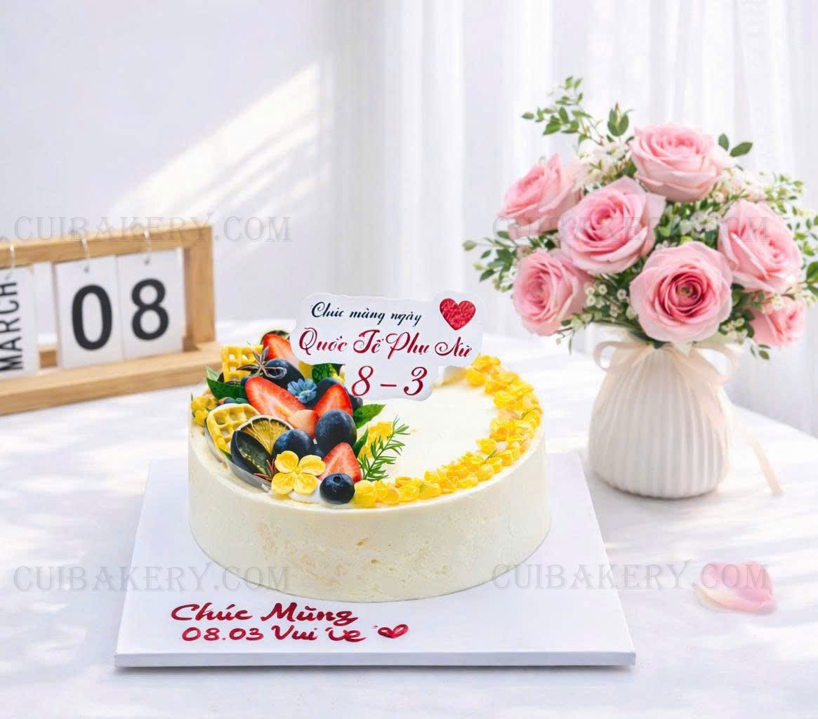 Mẫu Bánh Kem Bắp - MKB036